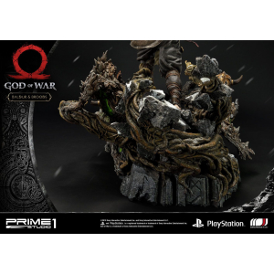 God of War (2018) Statue Baldur & Broods 62 cm